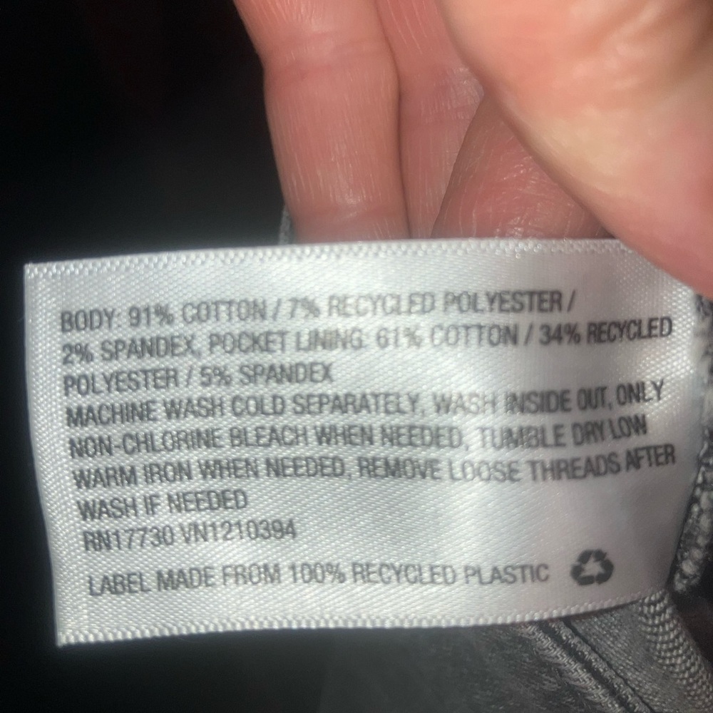 2018 10/30r Target Universal Thread Gray High Ris… - image 7